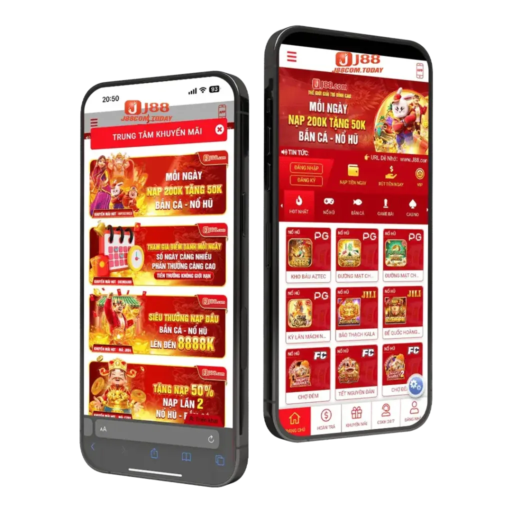 Giao diện thân thiện j88bet win